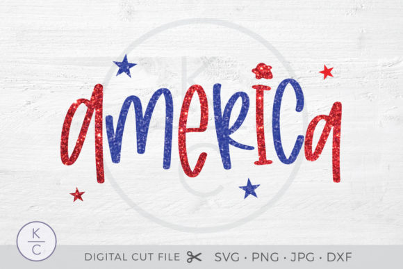 America - 4th of July Graphics & Crafts