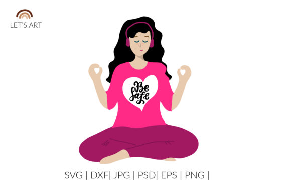 Be Safe. Mental Health, Psychology Svg