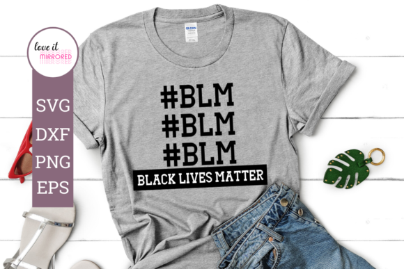 BLM Mirror Word: Bold Graphics for Modern Crafts