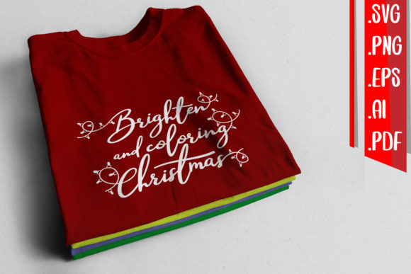 Brighten Coloring Christmas Graphics & Crafts