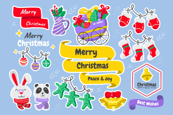 Christmas Elements Vol.2: Graphics and Illustrations for Real Publishing