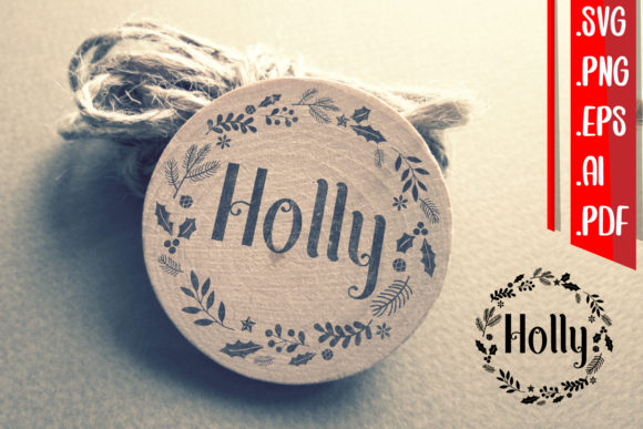 Christmas Ornament Round Graphics & Crafts