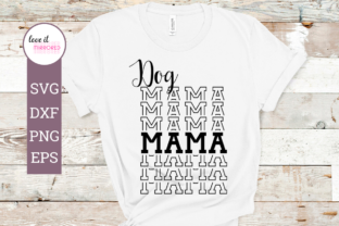 Dog Mama Mirror Word