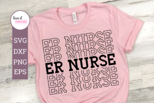 ER Nurse Mirror Word Cut File: Graphics and Crafts for Real Business Use