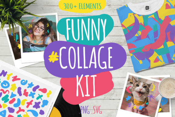 Funny Collage Kit Review