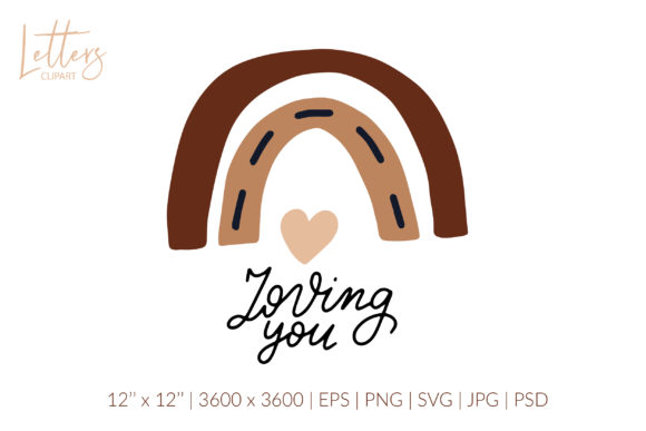 Loving You Svg, Valentines Day Svg, Boho