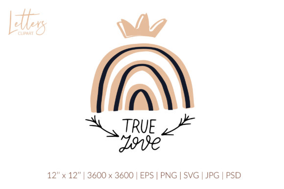True Love Svg, Graphics & Illustrations